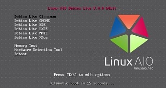 Linux AIO Debian Live 8.4.0