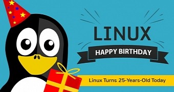 Happy 25th birthday, Linux!
