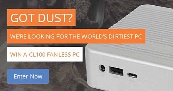 Win a CL100 fanless and ventless PC