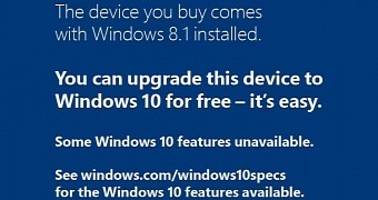 This sticker will be used for Windows 10-compatible Windows 8.1 PCs