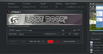 Lost Door ad on the Dark Web