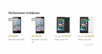 Lumia 950 and Lumia 950 XL are up for pre-order in Russia
