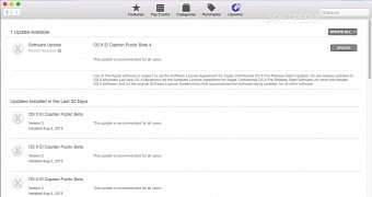 OS X 10.11 El Capitan Public Beta 4 released