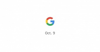 Google logo and Made by Google event date