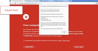 DNS Unlocker showing scareware