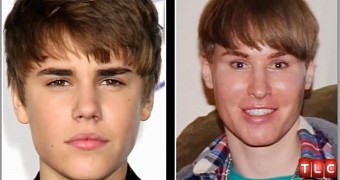 Justin Bieber and the man who spent a fortune to look like him, 35-year-old Toby Sheldon