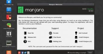 Manjaro 0.8.13 Gets Budgie, Cinnamon, Xfce and MATE Update