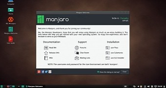 Manjaro Linux 16.06 Cinnamon Edition
