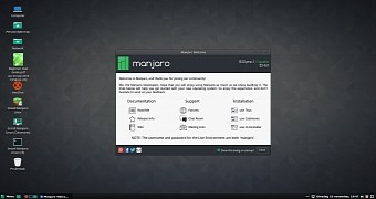 Manjaro Linux Cinnamon 15.12 Pre1