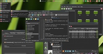 Manjaro Linux LXQt Dark 16.04