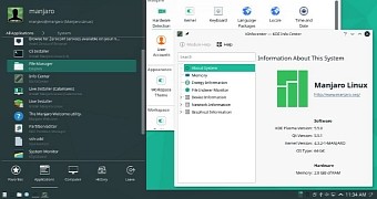 Manjaro Linux 15.12 KDE Plasma 5.5