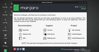 Manjaro Linux Xfce 15.09 RC1 Features Linux Kernel 4.1 LTS and Xfce 4.12