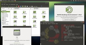 Ubuntu MATE 16.10 running MATE 1.16