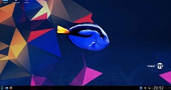 Maui 2 "Blue Tang" Linux Still Based on Ubuntu 16.04 LTS, Ships KDE Plasma 5.8.2