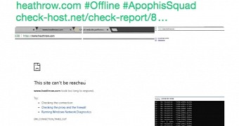 APOPHIS SQUAD's Heathrow DDoS attack