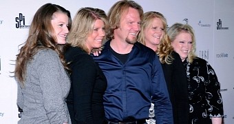 Kody Brown and his 4 Sister Wives, star of TLC's reality show of the same name