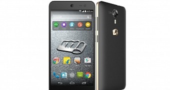 Micromax Canvas Xpress 2 E313 front and back