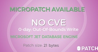 Jet Database Engine Zero-Day micropatch