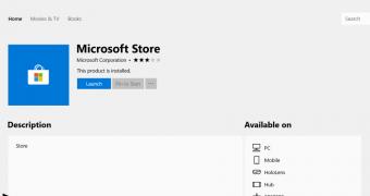 Andromeda app support in the Microsoft Store