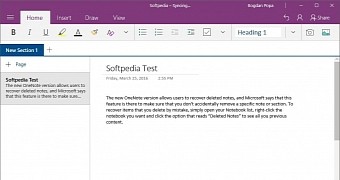 onenote for windows 10 online