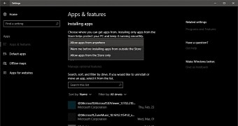 Windows 10 Creators Update getting new app options
