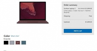 Microsoft Surface Laptop 2 discount