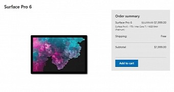 Microsoft Surface Pro 6 discounts