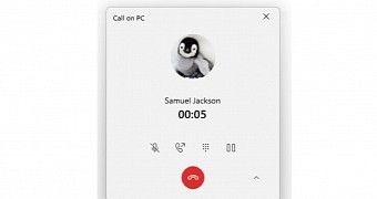 New phone calling experience in Windows 11