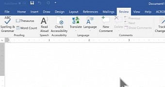 Translate feature in Microsoft Word
