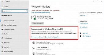 Windows 10 21H1 will launch next month