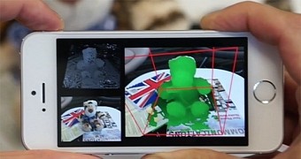 3D scanner app on iPhone