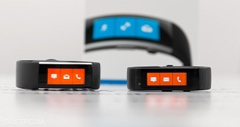 The first and second-generation Microsoft Band