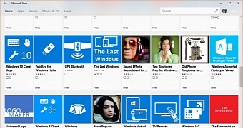 Apps using "Windows" in their names in the Microsoft Store