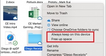 OneDrive Files On-Demand on macOS