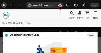 Coupons in Edge for Android