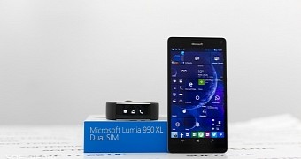 Lumia 950 was originally aimed at the consumer market
