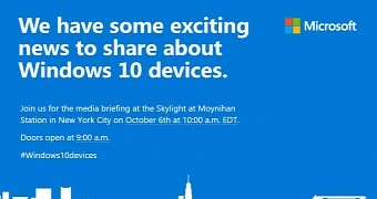 Microsoft Confirms Lumia 950 and Lumia 950 XL Launch Event for October 6