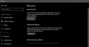 Resetting Windows 10 no longer works after the most recent cumulative update