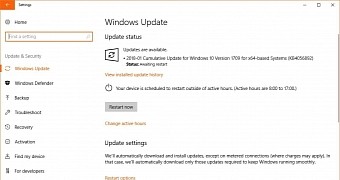 This patch was shipped to Windows 10 devices via Windows Update