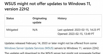 The bug was acknowledged shortly after the Patch Tuesday rollout started