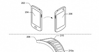 Patent drawing explaining the touch-sensitive back