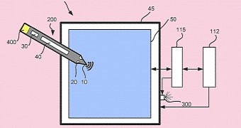 Surface Pen patent drawing