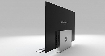 Concept of a Surface AIO PC