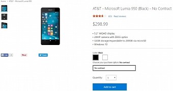 Lumia 950 available at new low price