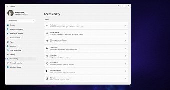 The new accessibility settings in Windows 11