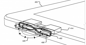 Patent drawing envisioning wireless charging for the Surface Pen