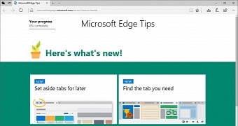 Microsoft Edge in Windows 10 Creators Update