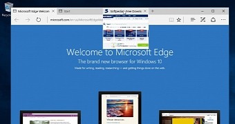 Tab previews in Microsoft Edge