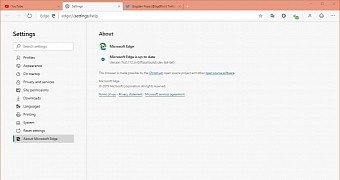 Microsoft Edge Dev for Windows 10