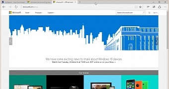 Microsoft Edge is the default browser in Windows 10